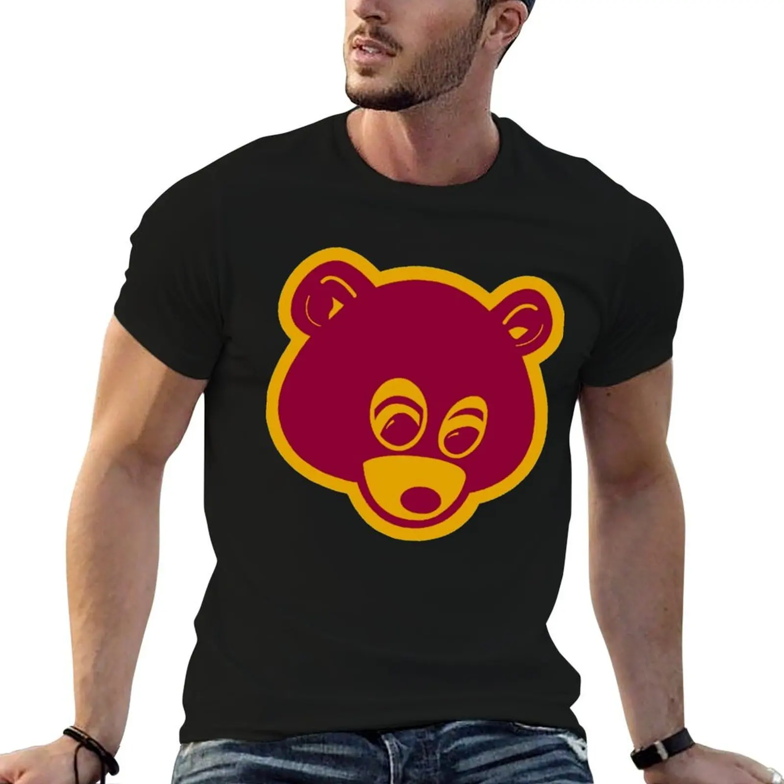 Dropout Bear T-Shirt summer 2026 oversized t shirt mens designer t shirt