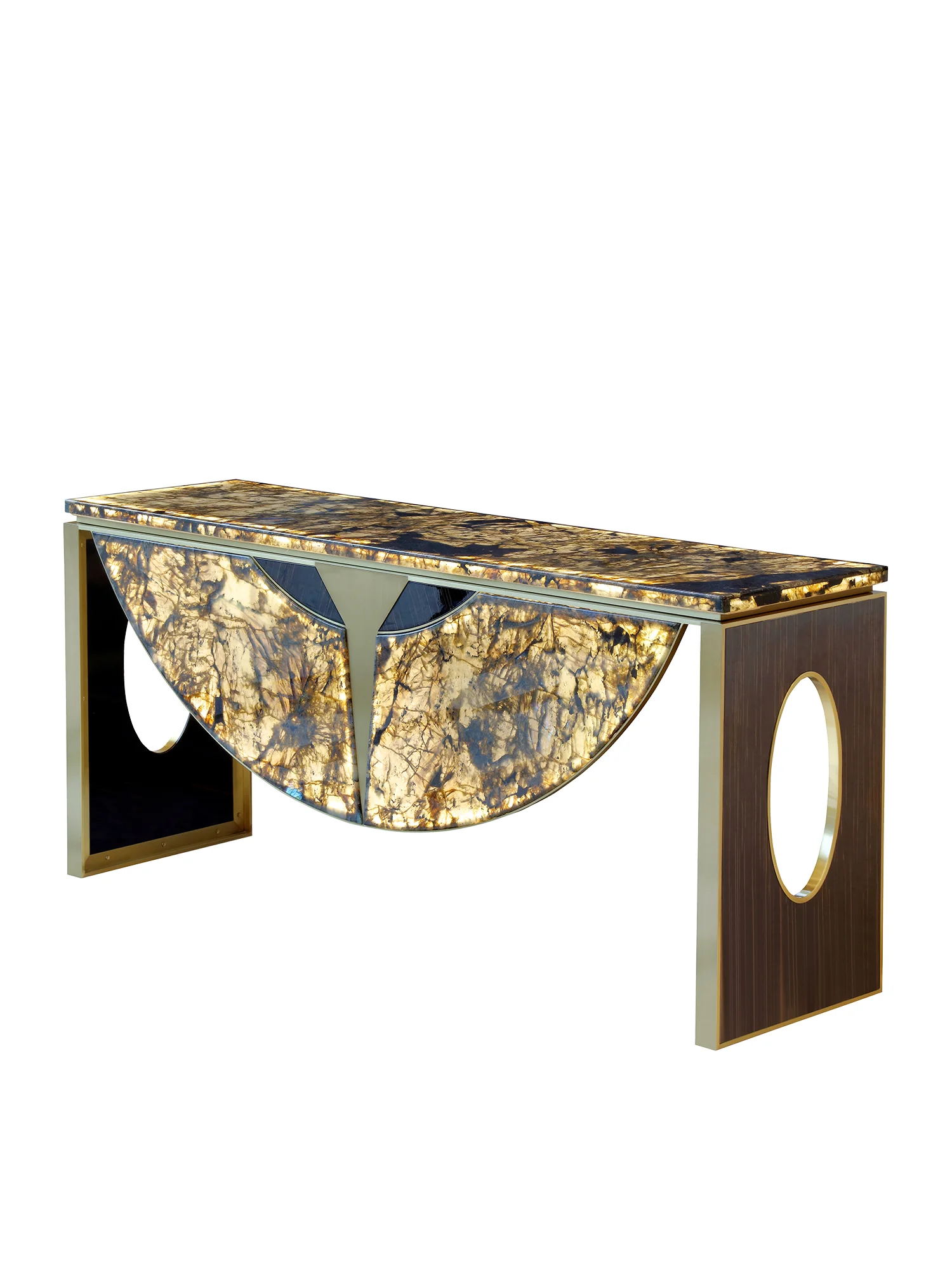 Light luxury Brazilian imported marble entrance