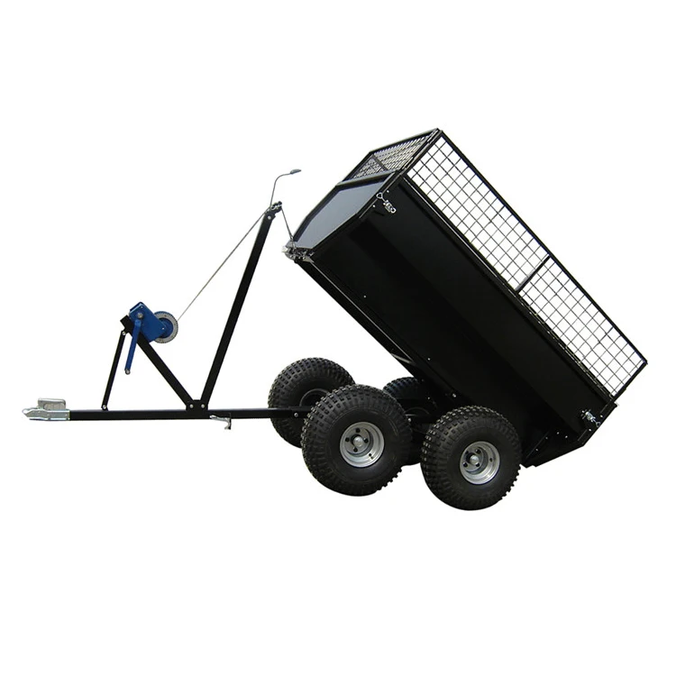 RCM Farm Transport Truck Tow-Behind Atv Wagon Outdoor Garden Trailer Motorcycle Atv Dump Trailers