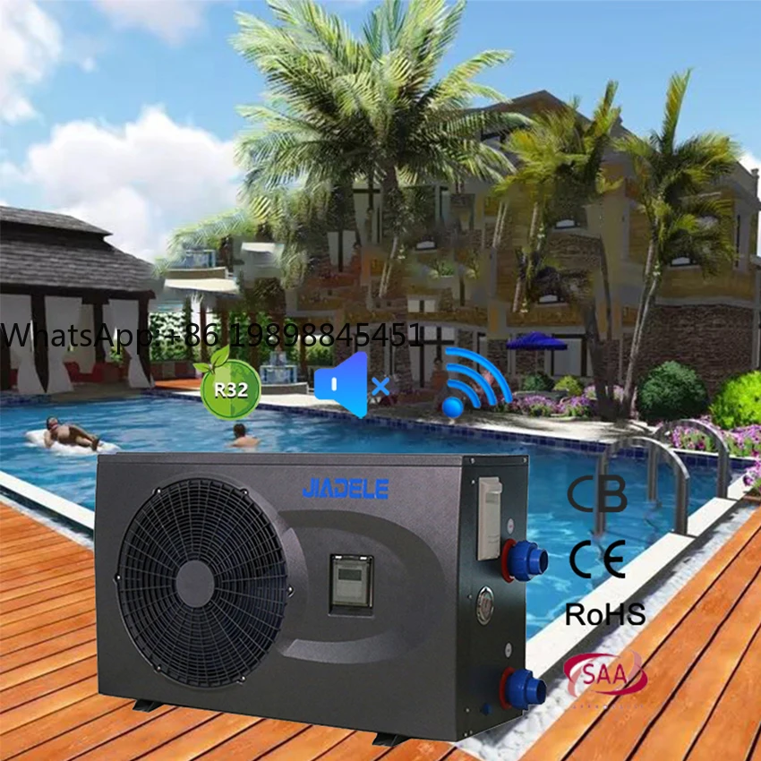 

JIADELE Wifi Inverter Pool Heater Bomba De Calor Para Piscina Swimming Pool Heat Pump Water Heater Pompa Di Calore Aria Acqua