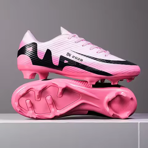 Men Football Boots Outdoor Society Soccer Shoes TF/FG Women Cleats Original Resistant Turf Football Shoes High Quality Sneakers