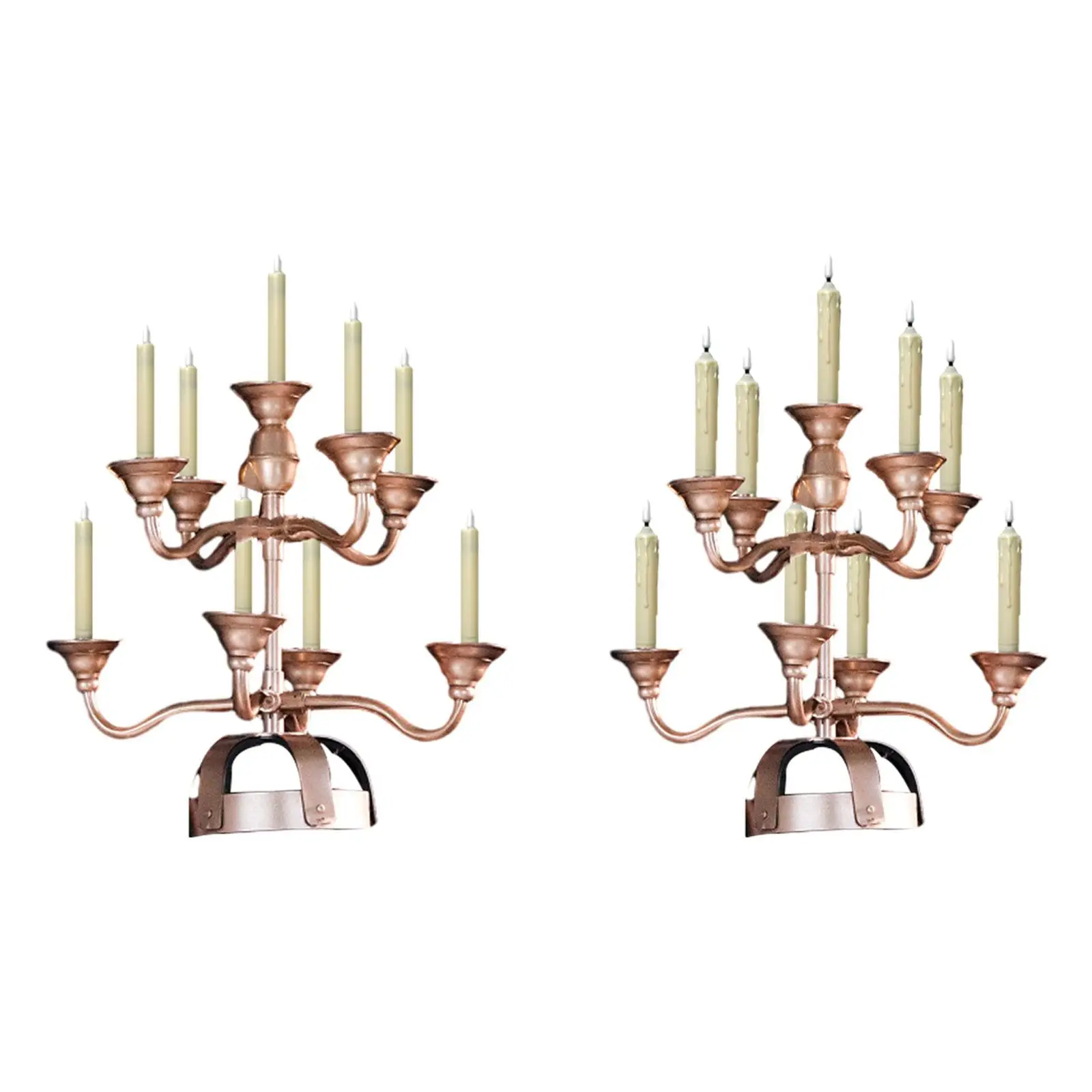 Portavelas tradicional para danza del vientre, candelabro ligero y elegante, accesorio para tocado para danza del vientre, conjunto de actuación