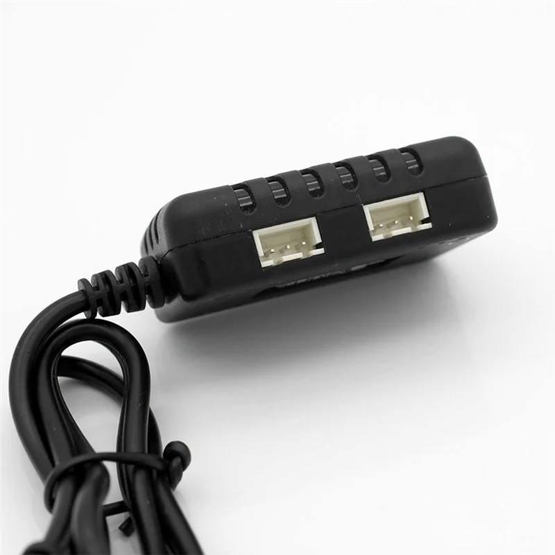 Wltoys K969、K989用USBケーブル付き7.4V 400Mahバッテリー2個、 284161 , 284131 , 284010   RCカーのアップグレードパーツ