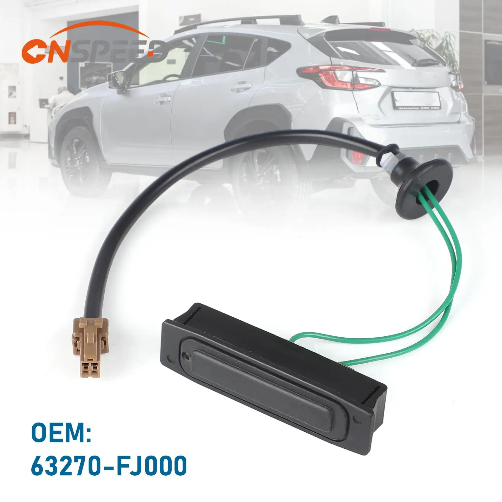 

CNSPEED Tailgate Switch Trunk Rear Door Open Button For 2012-2017 Subaru Impreza Forester Legacy Crosstrek 63270FJ000 63270FG001