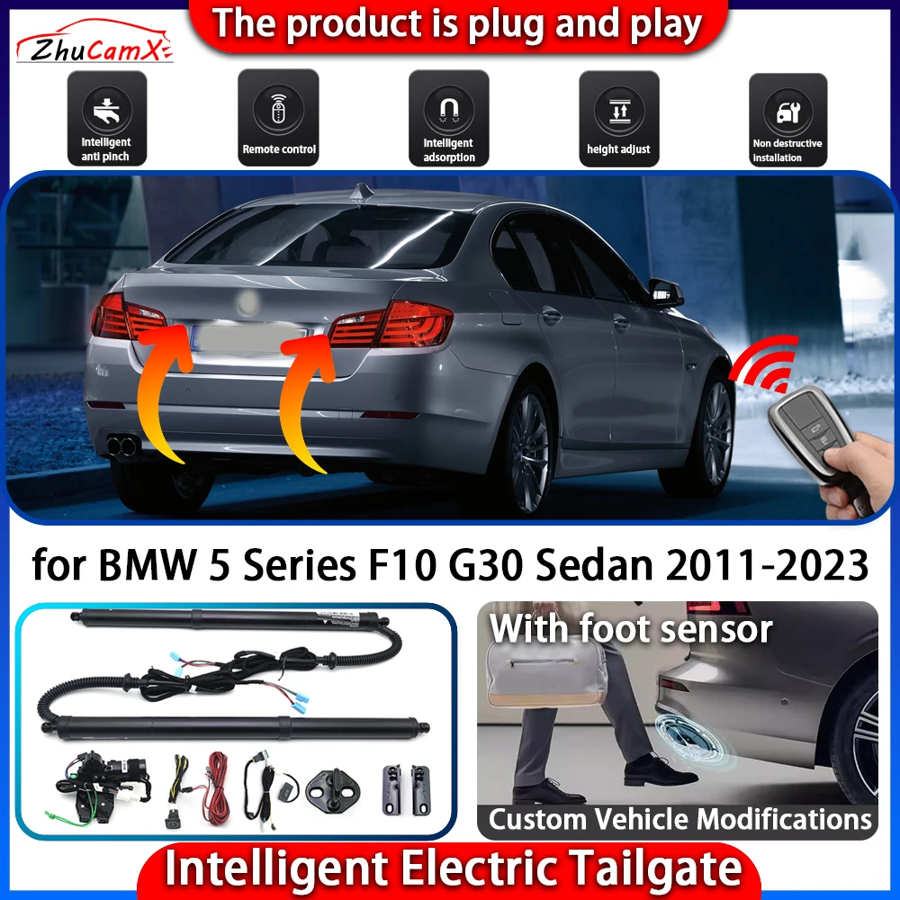 

Smart Powered Tailgate System for BMW 5 Series F10 G30 Sedan 2011-2023 Automatic Intelligent Electric Trunk Lift Control Kit