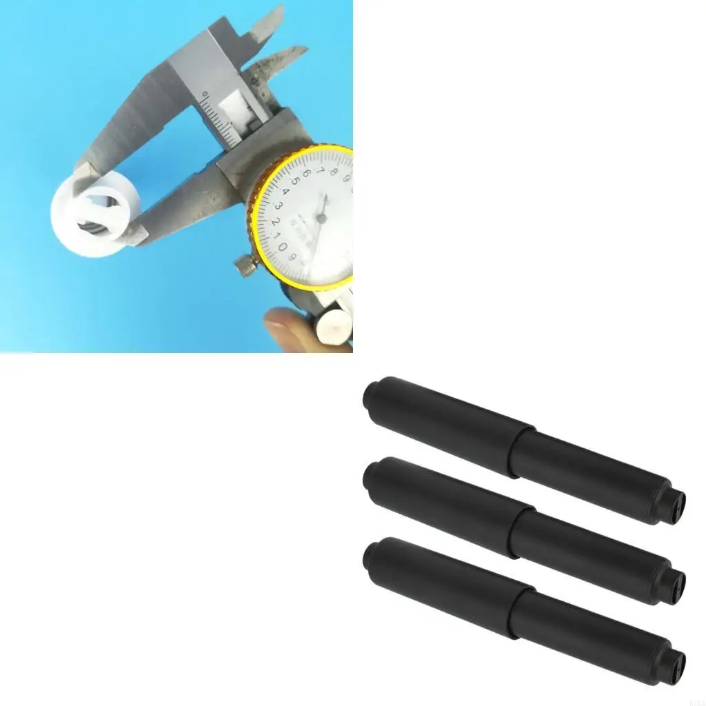 

3pcs выдвижной бумажный держатель Spindles Пластиковые ролики ткани для домашнего отеля