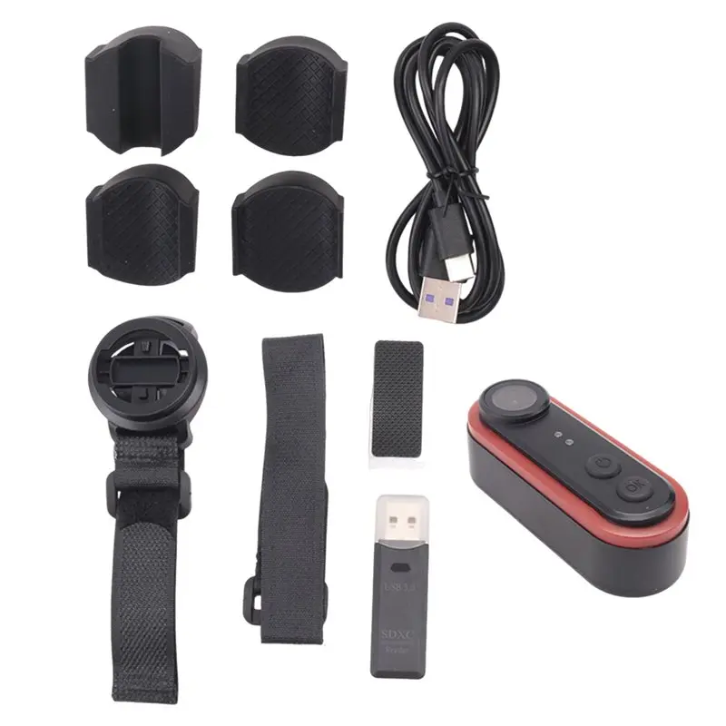

ABVB-1080P Bike Recorder Camera Withtail Light 150 Degree Viewing Phone Interconnection Water Proof Rear View Camera