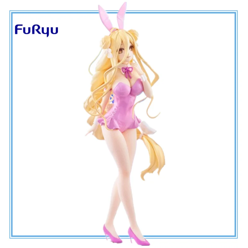 

In Stock Original FURYU DATE A LIVE Hoshimiya Mukuro BiCute Bunnies Figure PVC 27cm Anime Character Model Collection Toys Gifts