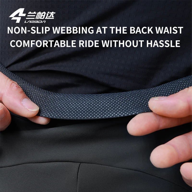 LAMEDA Winter Double Arrow Men's Cycling Pants Padded Professional Fleece Pants Cycling Pants Men's Road Cycling Mountain Pants