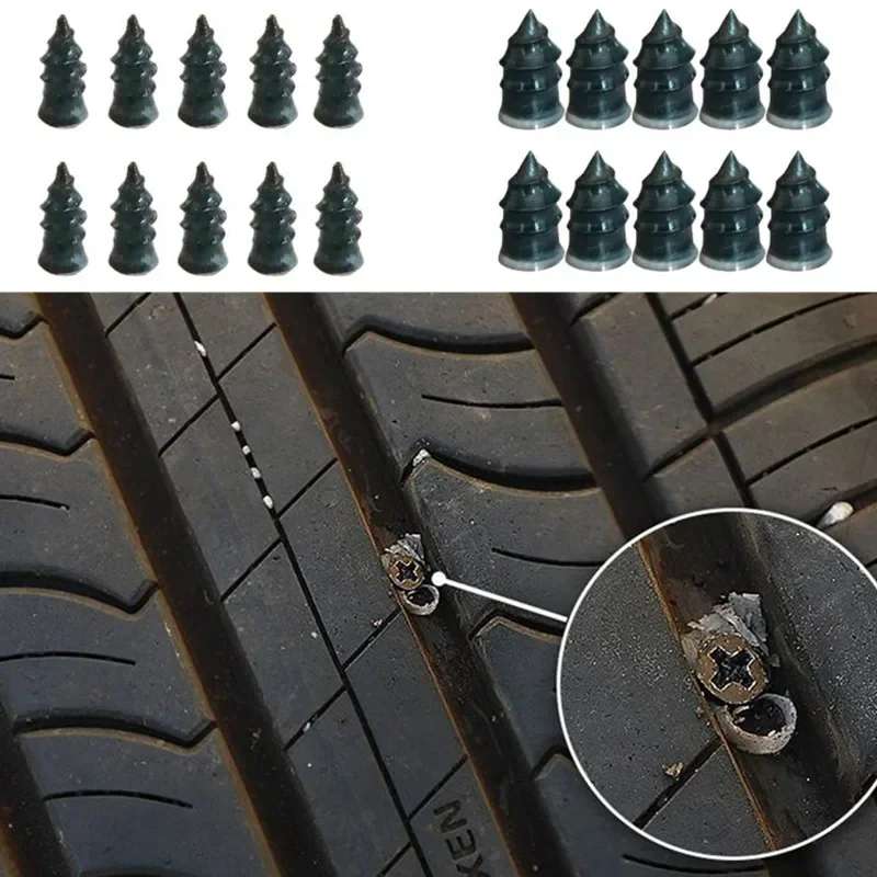 

10pcs Car Vacuum Tyre Repair Nail Auto Accessories for KIA Rio K2 K3 K4 K5 KX5 Cerato Soul Forte Sportage R Sorento Ceed Optima