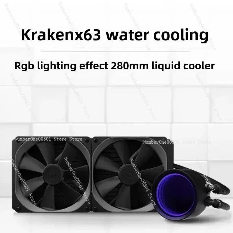 Programmable Screen for Water-cooled Head/custom Display Content/6 NZXT Kraken Siren Z73 360mm Integrated Water-cooled Radiator