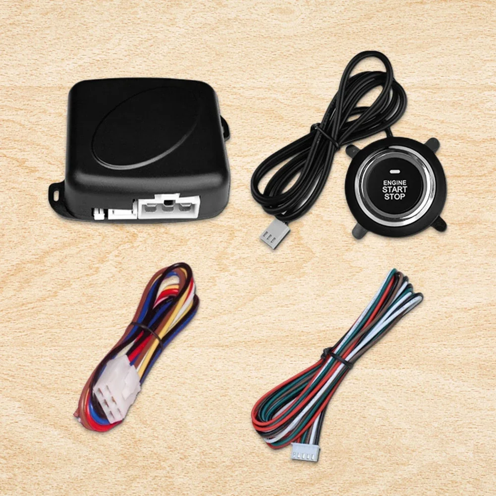 Car one key start keyless one key start system engine ignition system 12V automatic ignition Start System Auto Parts