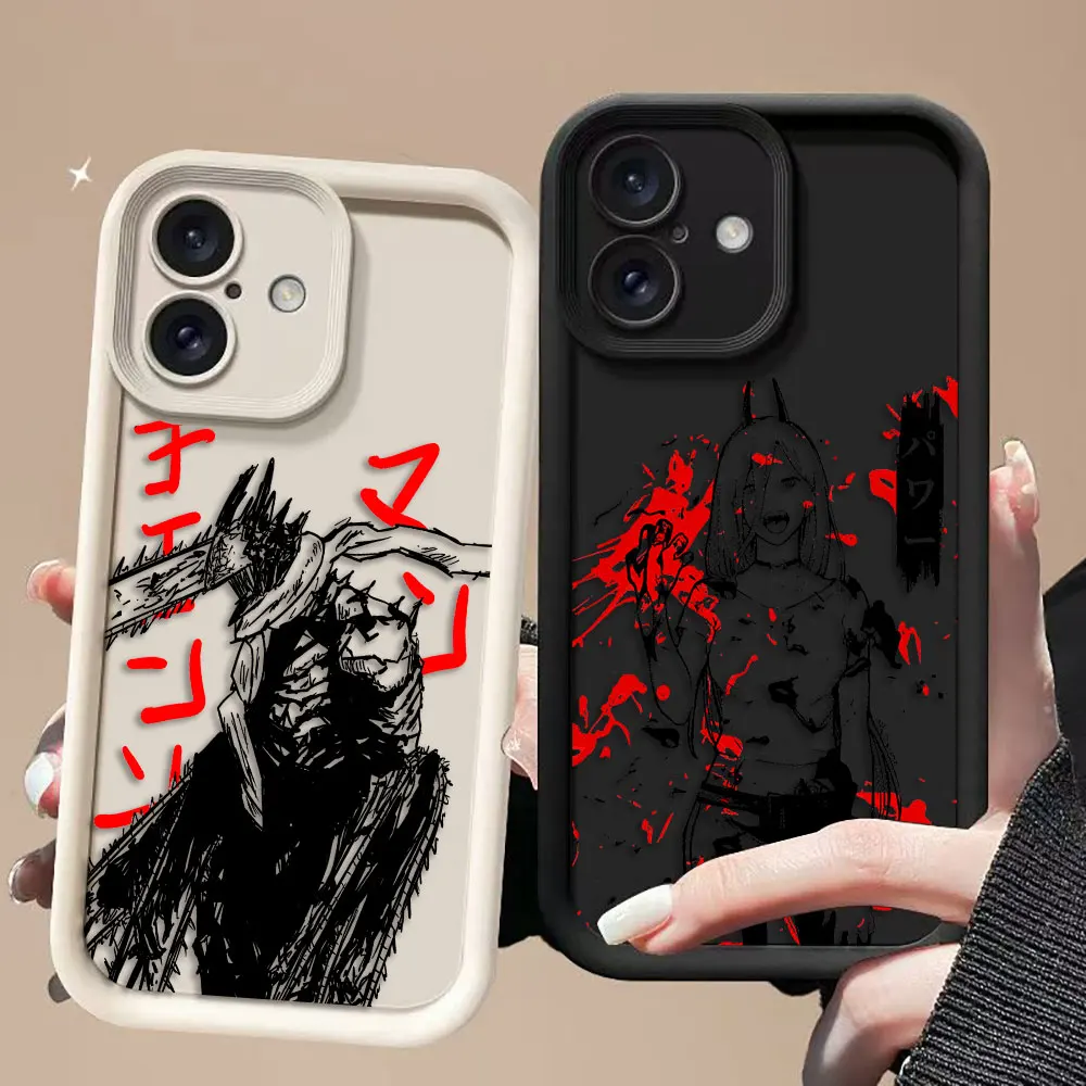 

Chainsaw Man Power Comics Cover Phone Case For Samsung Galaxy F06 S20 S21 S22 S23 S24 FE S25 NOTE 20 PLUS ULTRA 3D Silicone Case