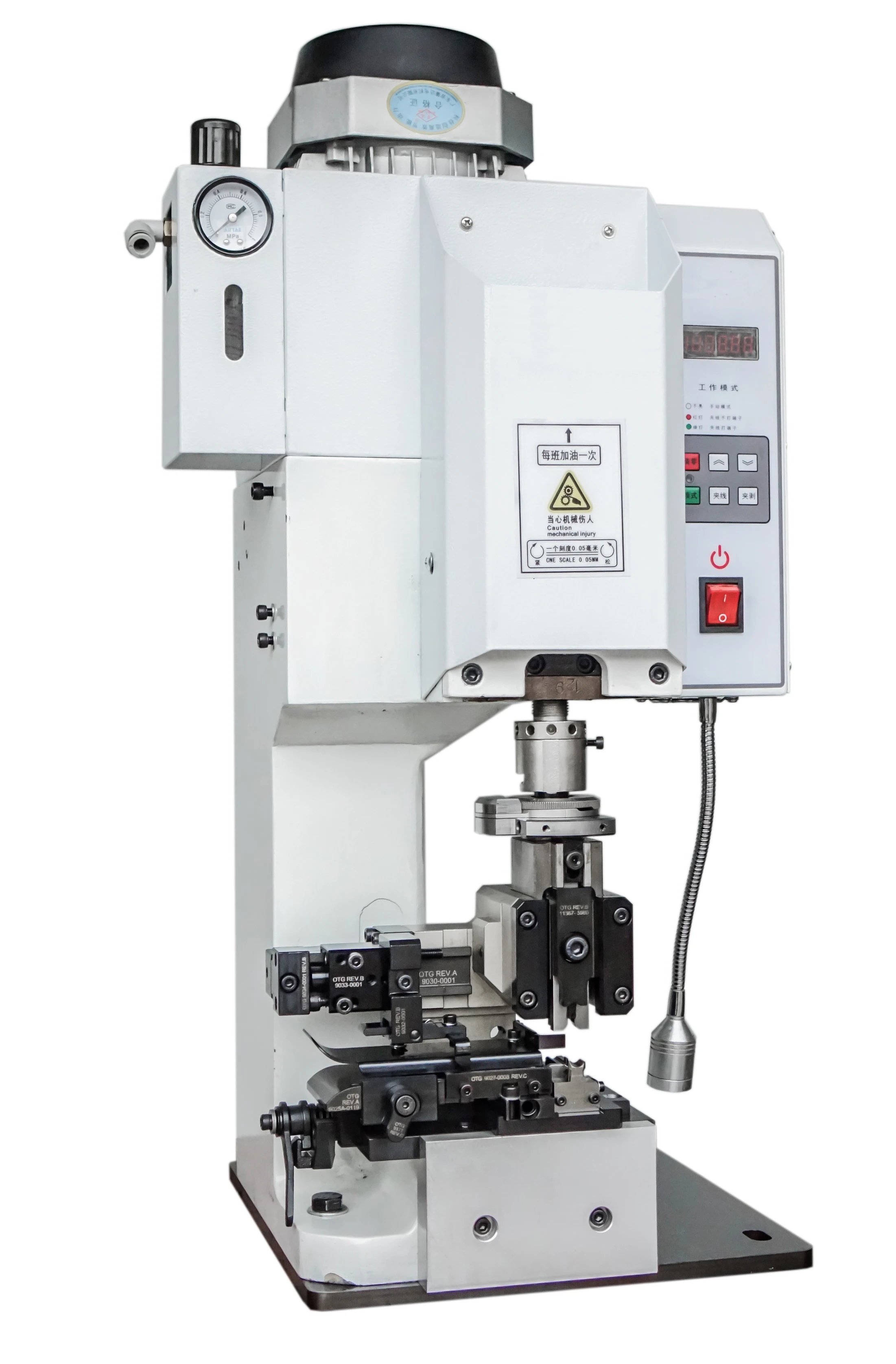 Stripping and Terminal Crimping Machine Silent Terminal Machine Cable Automatic Stripping and Crimping Riveting Machine