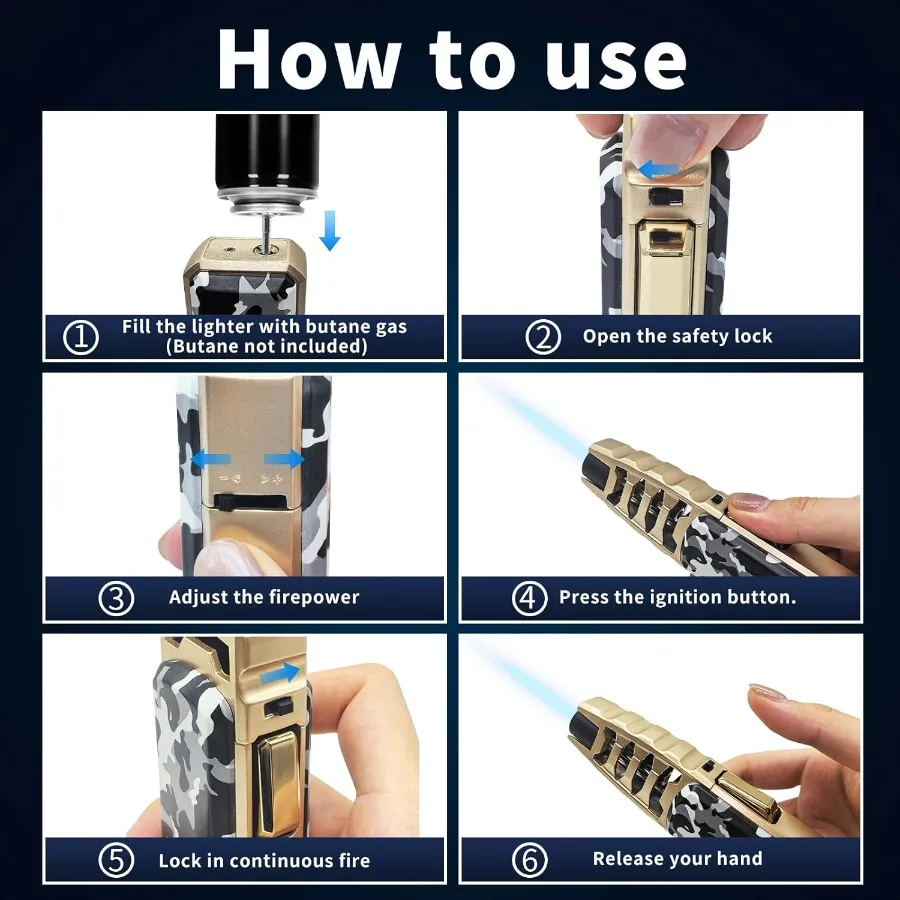 البيوتان الشعلة أخف إعادة الملء شمعة ضربة أخف شواء المطبخ لهب قاذف الشعلة للخبز الطبخ شواء التخييم كريم BrÅl #3