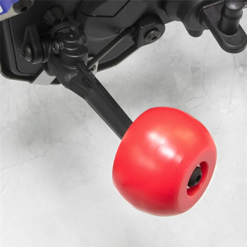 AS96-For LOSI 1/4 Promoto-MX Electric Motorcycle Pom Side Wheel Auxiliary Wheel DIY Modification Accessories 4Pcs