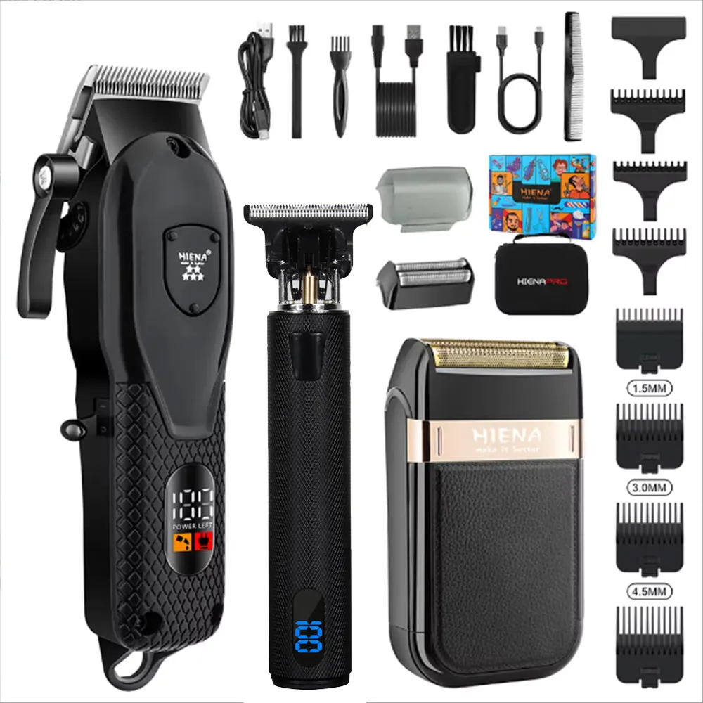 

hiena Hair cutting machine Trimmer hair clipper man professional barber machines men's hair clipper shaving machine