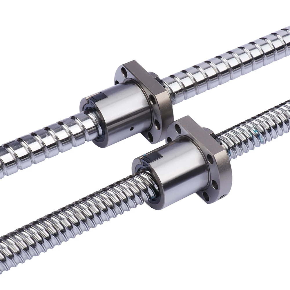 GS Ball Screw DFS5020-3.8 1000mm C7 Precision Bearing Steel Milled Thread High-Accuracy CNC Linear Motion Engine Gearbox