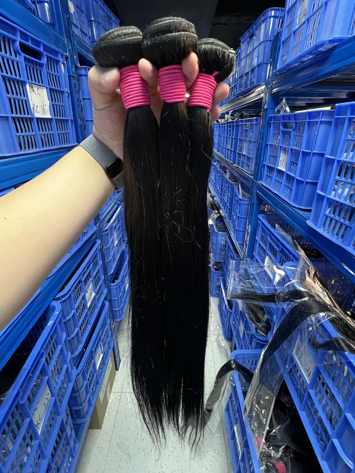 Peruvian Hair Bundles Bone Straight Human Hair Weave Bundles Remy Hair Extension Natural Black 1/3/4 Pcs 14-30 Inches Wholesale
