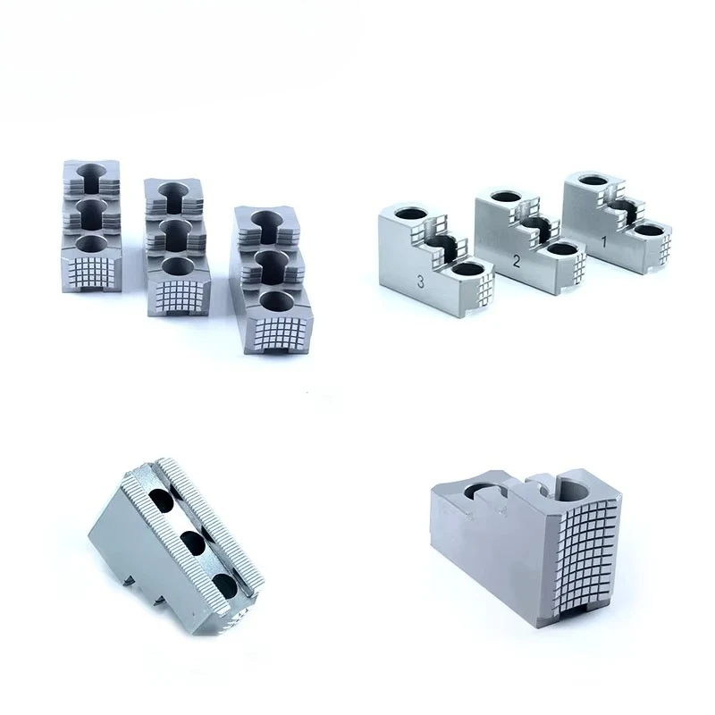 Cnc Lathe Chuck Hard Jaws 4/5/6/8/10/12/15 Inch Standard and Special Soft Jaws for CNC Lathe Hydraulic Chucks Hard Jaws
