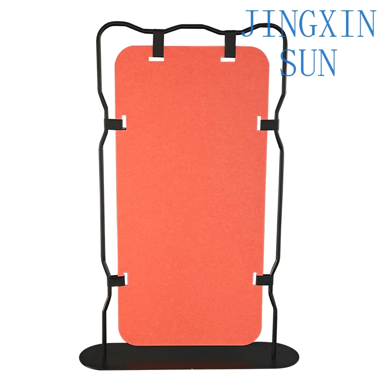 ScreenNon-toxic Eco-friendly 100% Polyester Orange Acoustic Panel Acoustic Office Partition For Sale