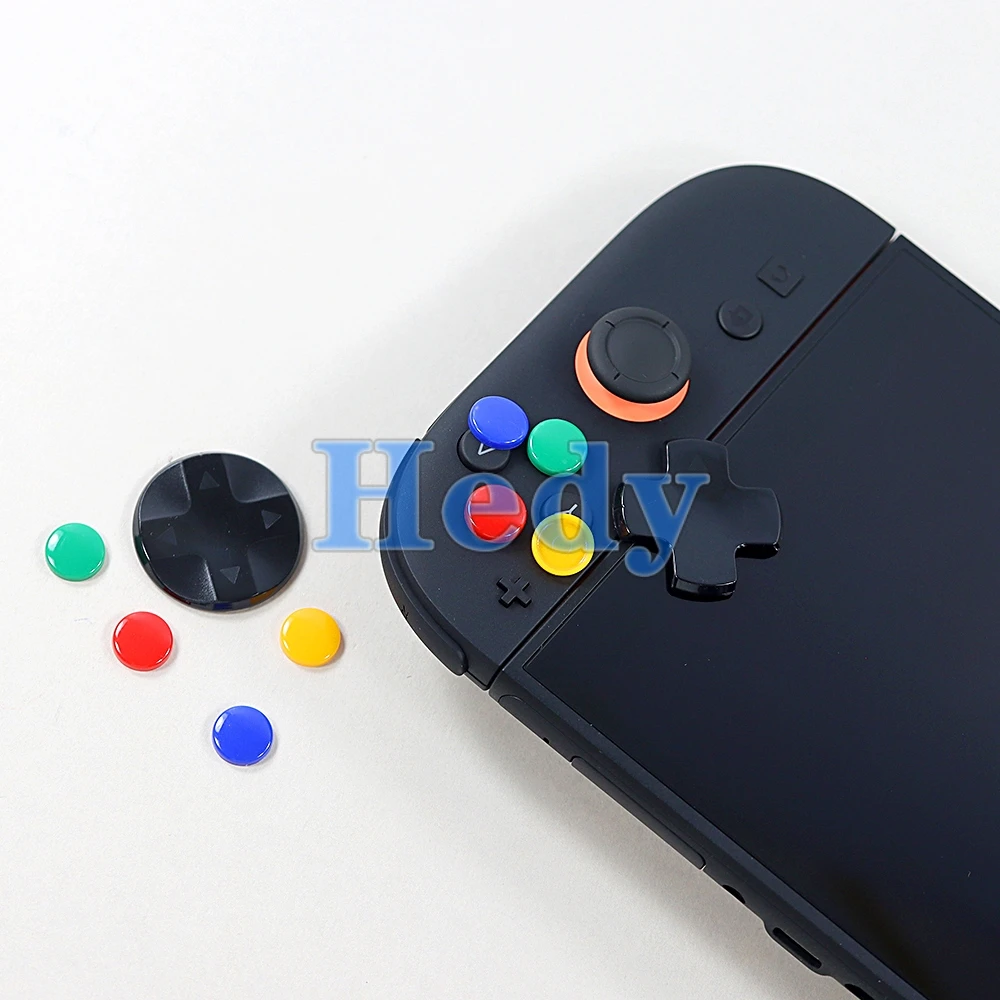 닌텐도 스위치 2 조이콘 D패드 크로스 버튼 캡 그립 커버 썸스틱 ABXY 키 스티커 스킨 케이스 1세트
