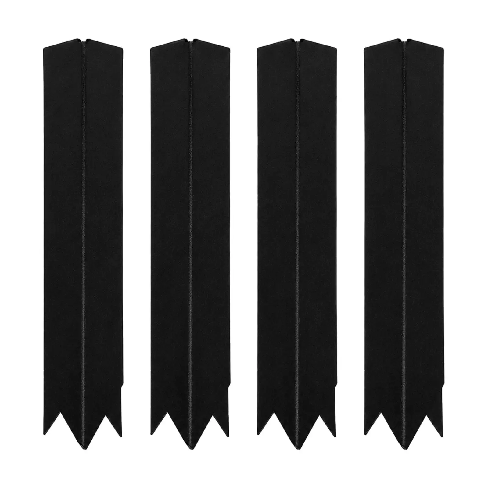 4 Pieces Clip Heavy-Duty 90-Degree Landscape Edging Connector Clamp Metal Edging Corner Clamp with Pointed Ends Easy to Install