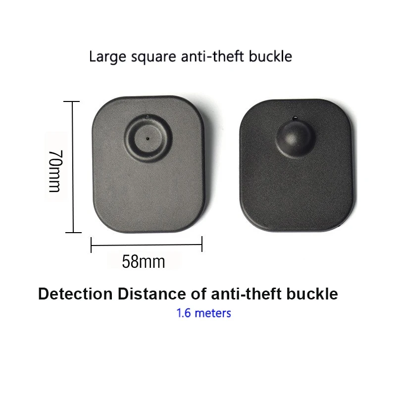 100 шт./партия, Антивор, 70x58 мм