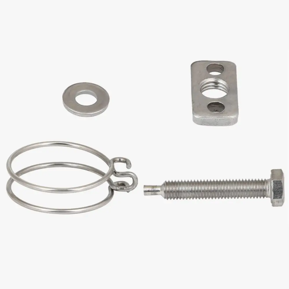 1Pc Throat Hoop Hose Clamp Assortment Kit Fixed Pipe Clip Double Wire 304 Stainless Steel Pipe Hoop