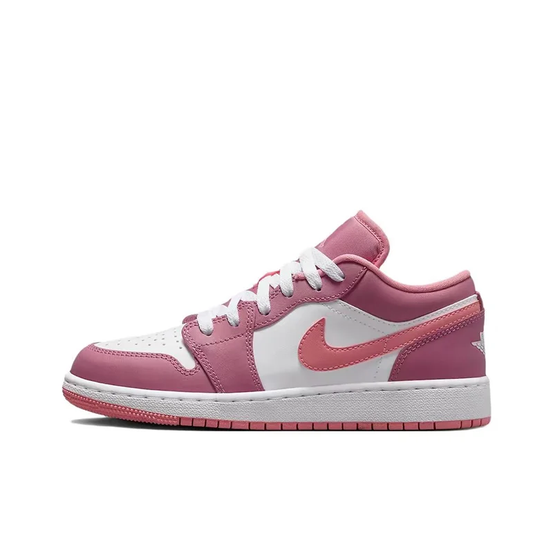 Jordan Air Jordan 1 Low trendy classic anti slip, shock-absorbing, wear-resistant low top men's and women's basketball shoes