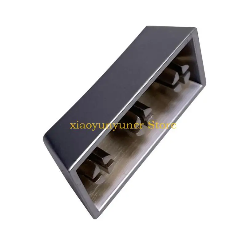 

P9JB 2.0U Zinc Alloy Keycap Metal Backspace Keycap for Enhanceds Typing Experience