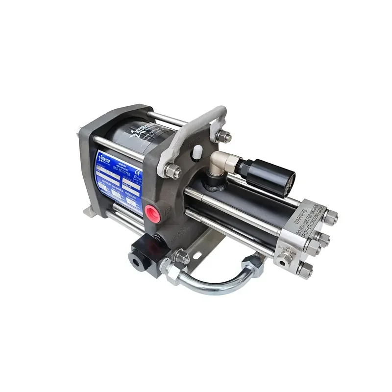 Air Driven Pump Similar Haskel Pneumatic Driven Nitrogen Pressure Testing Pump for Cylinder Refilling