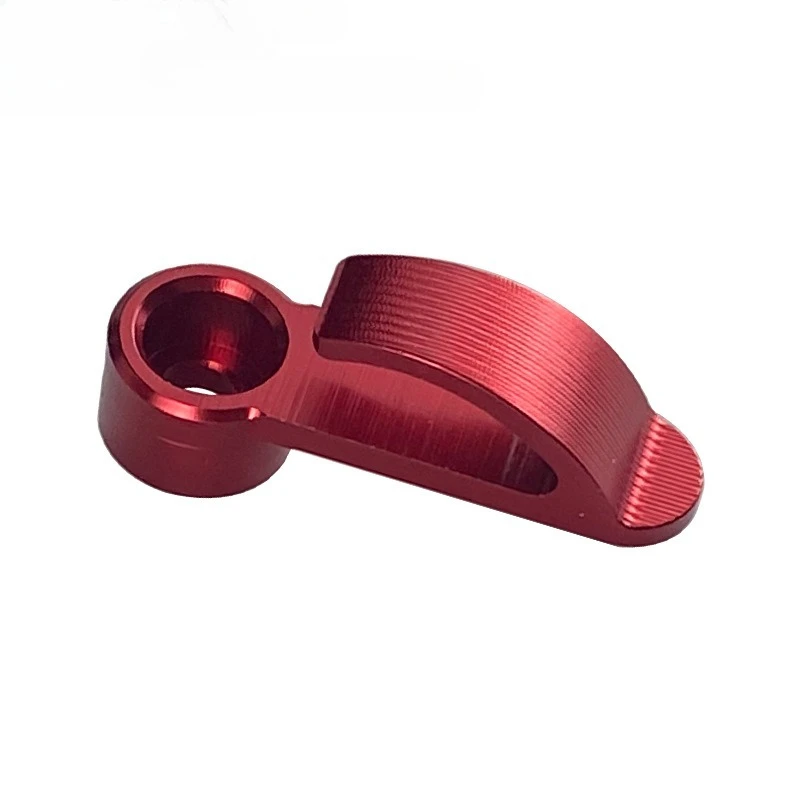 Universal Motorcycle Hook Aluminum Alloy Helmet Hooks Single Hole Hook for Cross Bike Side Storage Hook for Scooter