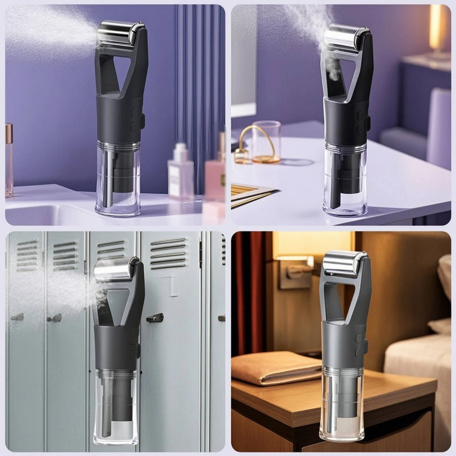 Facial Roller with Mister Hydrating Face Roller with Mist Spray Nano Mist Sprayer Compact Massager Rechargeable