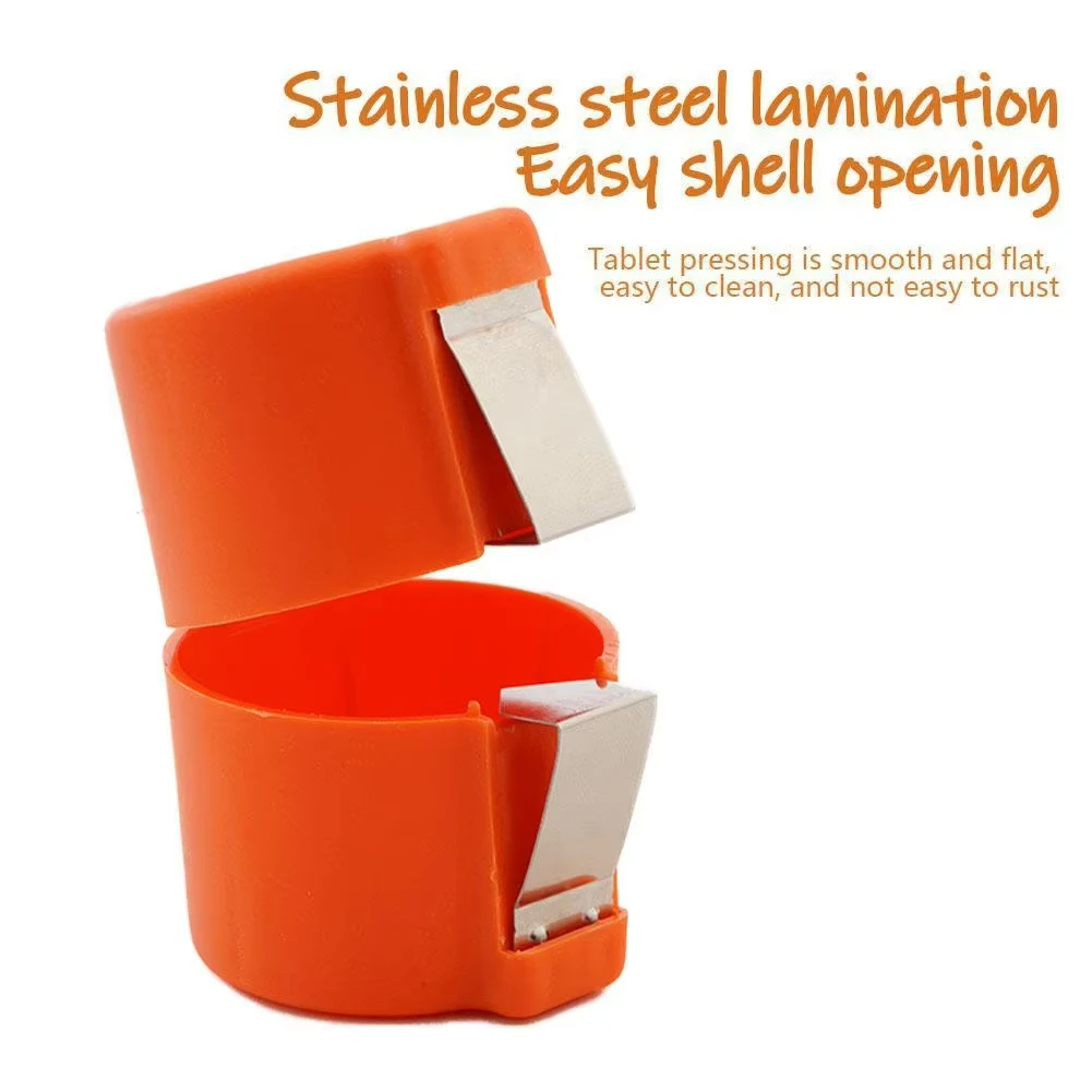 Plastic Egg Shell Opener Professional Manual Eggs Breaker Non-Stick Hand Eggshell Separator Multifunctional Kitchen Baking Tools