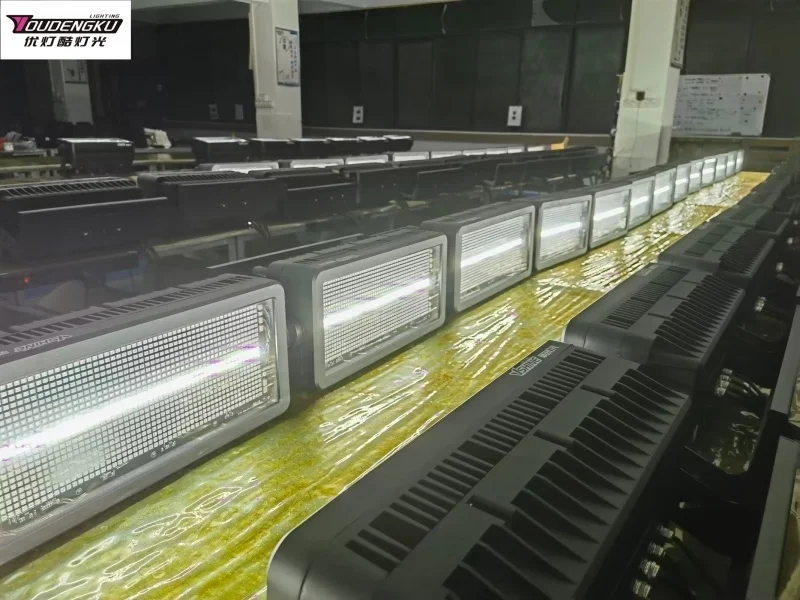 2 قطعة 400 واط في الهواء الطلق ستروب تتحرك ضوء إضاءة مقاومة للماء ستروب ضوء لأحداث الزفاف في الهواء الطلق