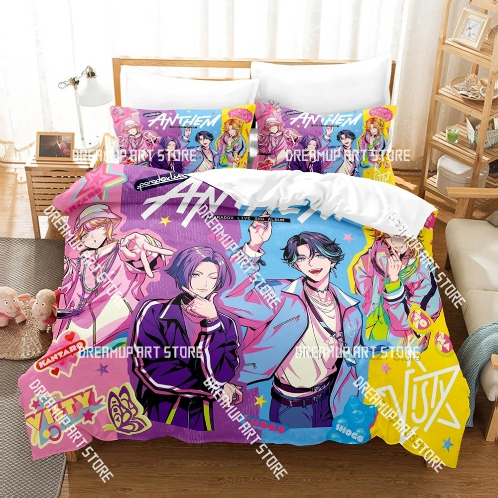 3D Printed Paradox Live Phantom Live Hip Hop Bedding Set for Boys Girls Duvet Cover Twin Queen King Full Single Double Sizes
