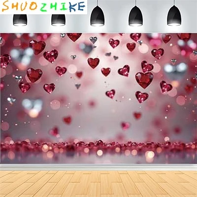 

Valentine's Day Dreamy Photography Backdrops Sweet Festive Spirit Birthday Party Weddings Romance Love Background Props VV-22