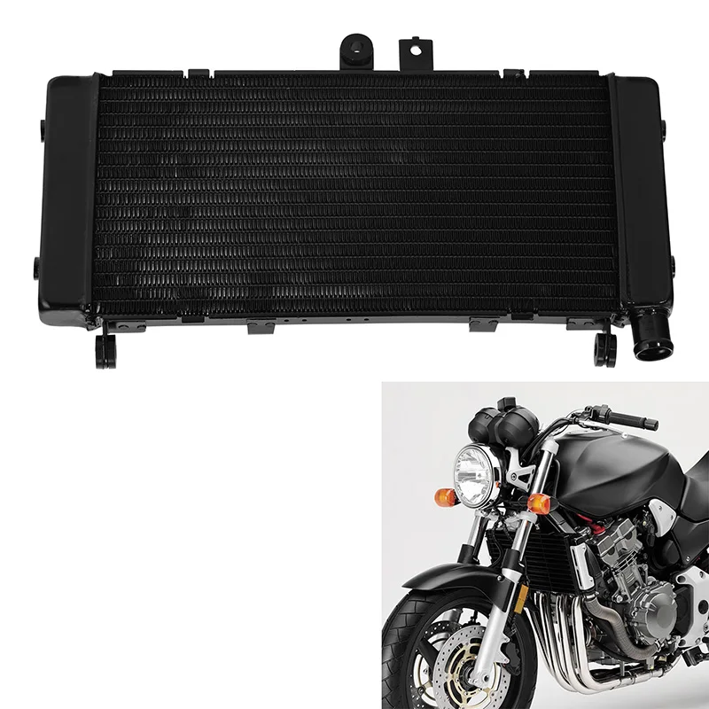 Motorcycle Radiator Cooling Cooler For Honda CB900 CB919F HORNET 900 2002 2003 2004 2005 2006 2007