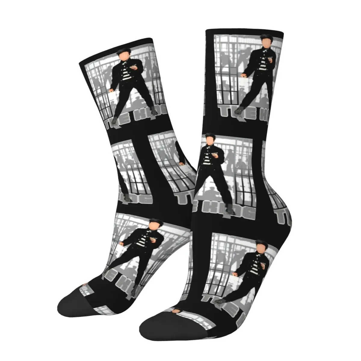 Men Socks E-Elvis The King Jailhouse Stockings Spring Modern Soft Socks Printed Outdoor Sports Anti-Slip Socks