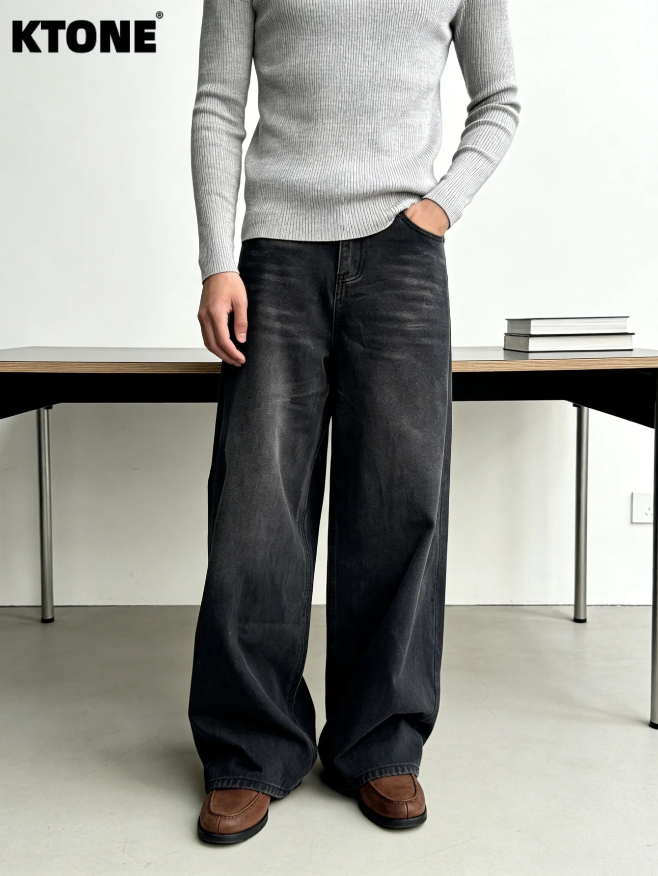 

Men's Wide-leg Pants All-season Versatile Great Gift No Accessories Included