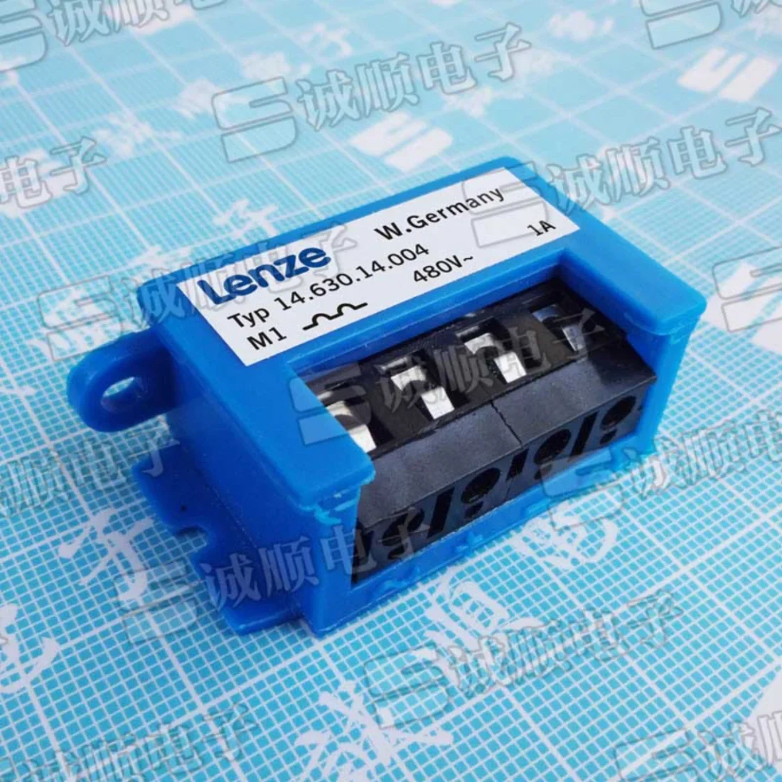 Brake Rectifier Lenze W. Germany Typ 14.630.14.004 M1 480V~1A Rectifier Brake Module