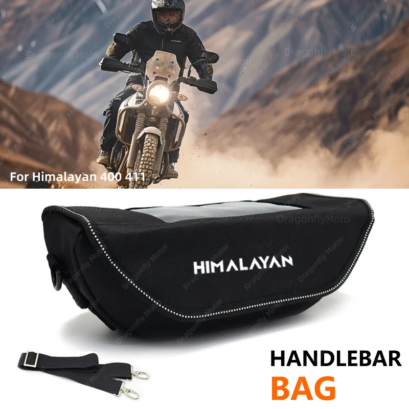 

For Himalayan 400 411 2020 2021 2022 2023 Motorcycle Handlebar bag waterproof handlebar travel navigation bag