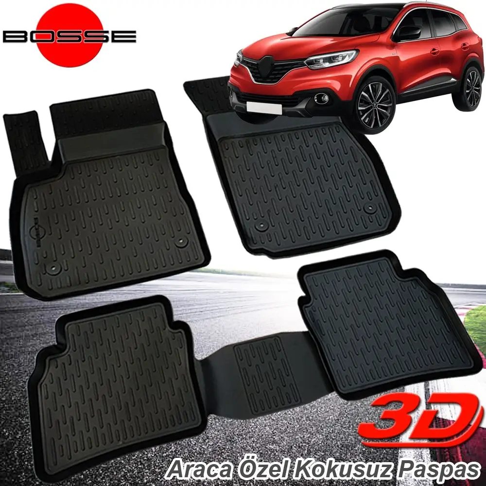 For Renault Kadjar Mat 3D Pool BOSSE