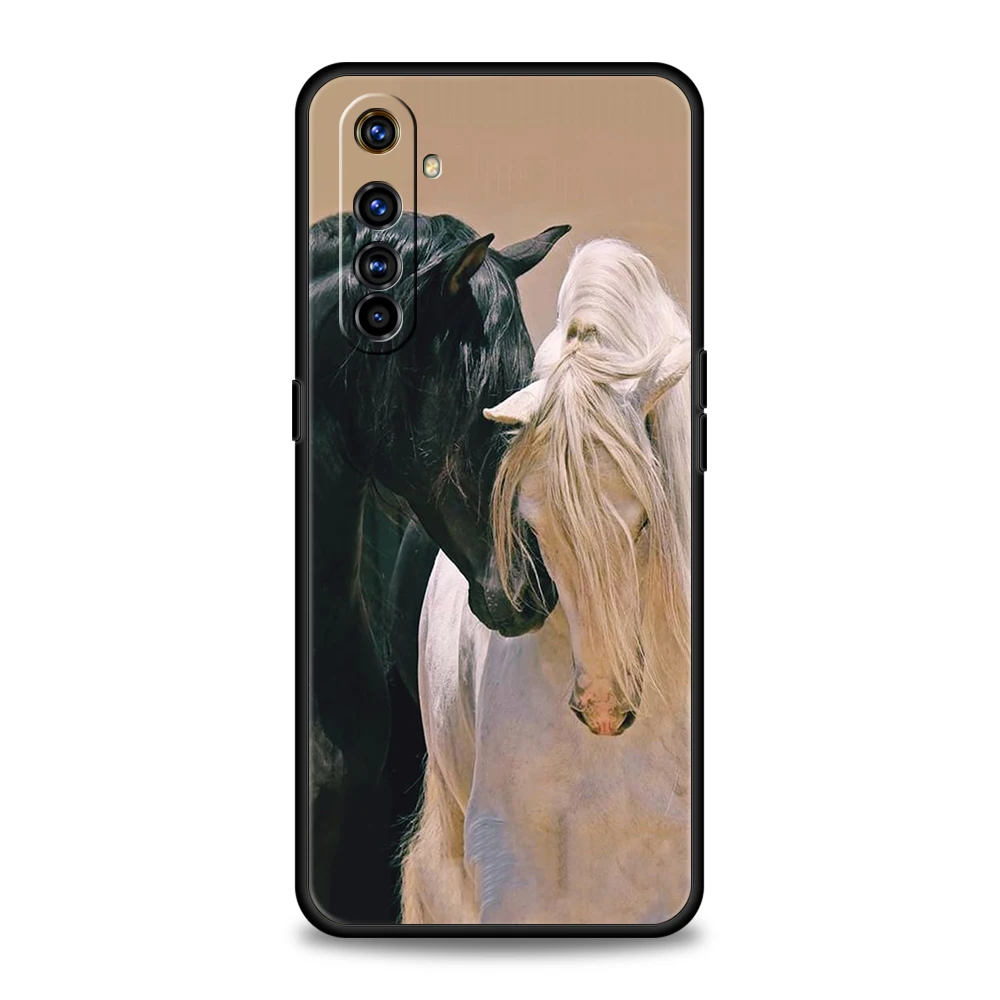 Frederik The Great Beauty Horse Phone Case for Oppo A17 A12 A57 A74 A16 Find X5 X6 A52 A53 A54 A15 Reno 6 Z 7 Pro A9 2020 Shell