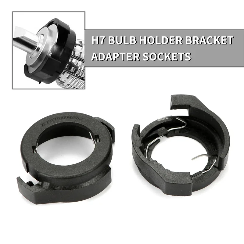 For Ford KUGA VW Passat B6 Alfa Romeo Renault Megane Car LED H7 Bulb Holder Bracket Adapter Sockets Retainers Base Accessories