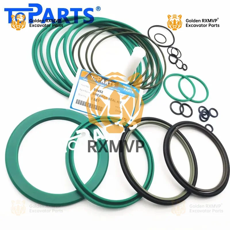 For 3315312790 Atlas Copco Sb452 Hydraulic Breaker Service Kit Hammer Seal 3315 3127 90