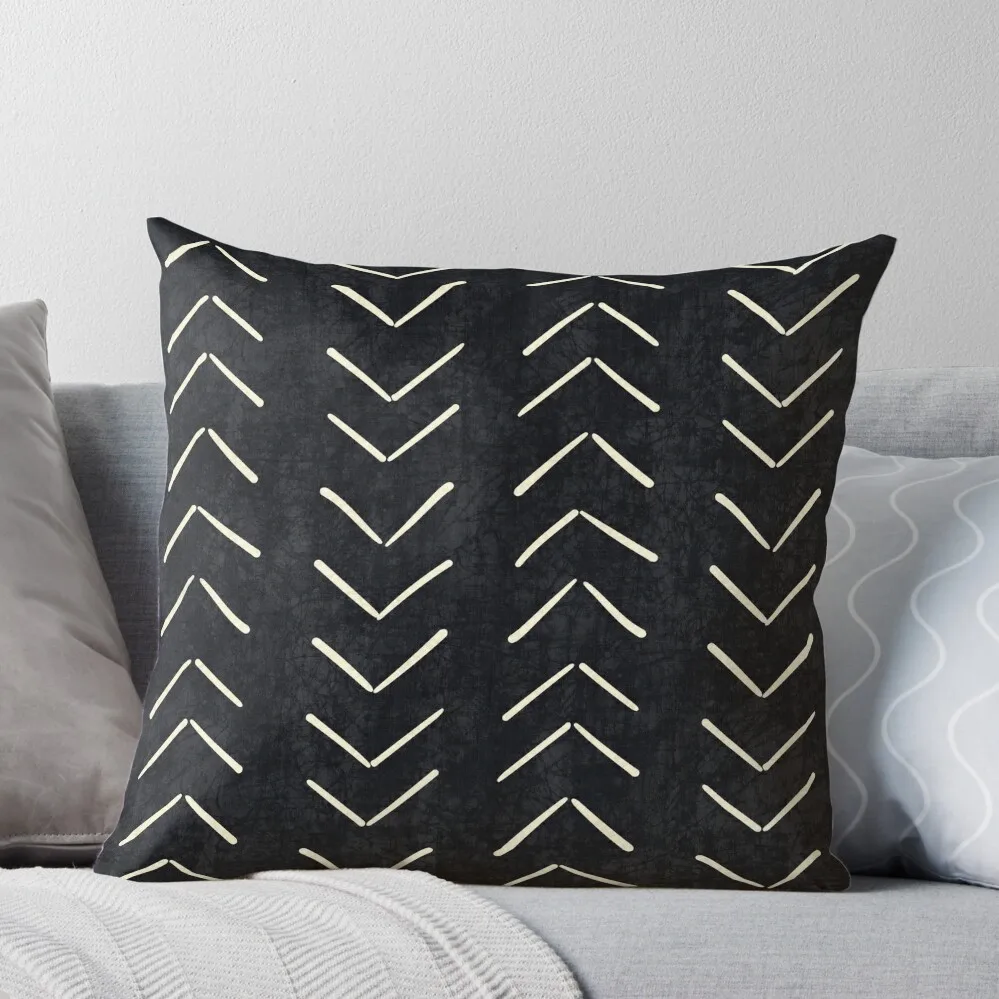 

Boho Big Arrows in Black and White Throw Pillow pillow pillowcase Sofa Cover Sofa Decorative Covers