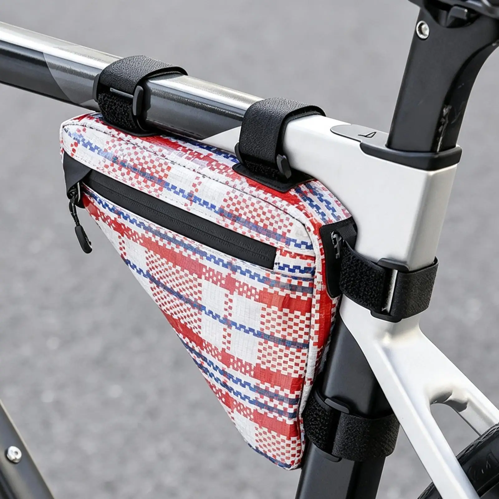 Mountain Bike Frame Bag Bicycle Triangle Top Tube Storage Pouch Road Riding Frame Pack For Mountain Road Gravel Travel Urban