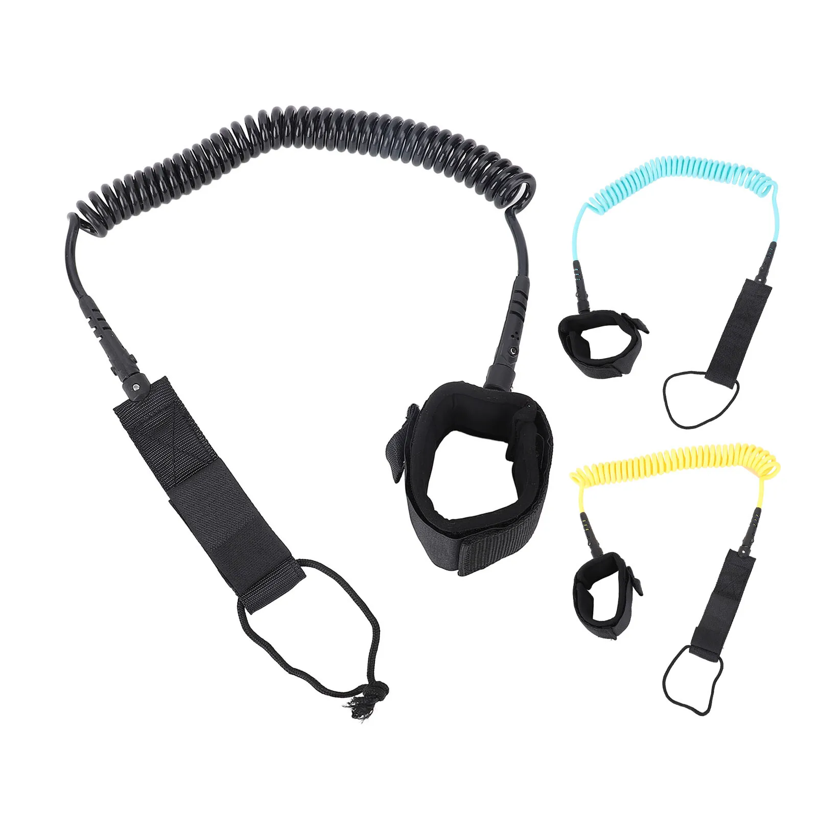 

SUP Board Leash Surf 9.8FT Surfboard Rope Surf Rope 360 Degree Surfboard Leash TPU Inflatable Paddle Board Longboard Foot Rope